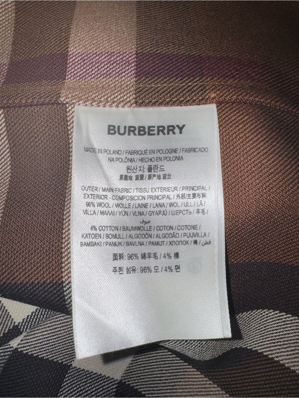 Burberry Dark Birch Brown Check Sleeveless Sheath Dress - Picture 7 of 8
